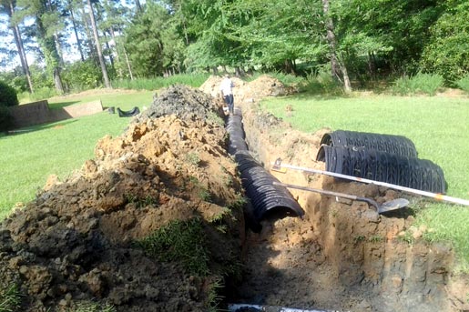 A septic tank repair in Laurens County, SC